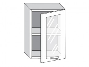 1.50.3 Шкаф настенный (h=720) на 500мм с 1-ой стекл. дверцей в Симе - sim.magazin-mebel74.ru | фото