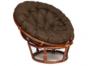 Кресло Papasan 23/01 W с подушкой Pecan, ткань Коричневый в Симе - sim.magazin-mebel74.ru | фото