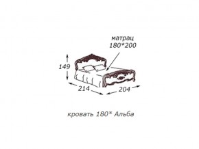 Кровать 2-х спальная 1800*2000 с ортопедом в Симе - sim.magazin-mebel74.ru | фото