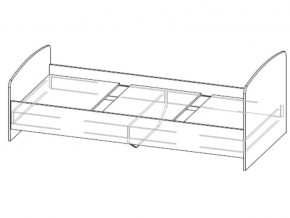 Кровать одинарная в Симе - sim.magazin-mebel74.ru | фото