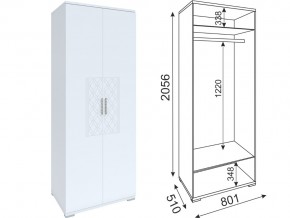 М01 Шкаф двухдверный в Симе - sim.magazin-mebel74.ru | фото