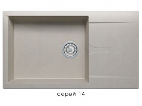 Мойка гранитная Gals-862 Серый 14 в Симе - sim.magazin-mebel74.ru | фото