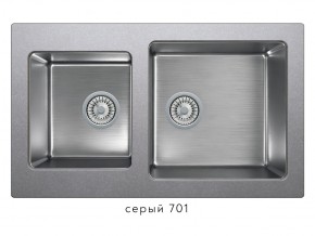 Мойка комбинированная Tolero twist TTS-840 Серый 701 в Симе - sim.magazin-mebel74.ru | фото