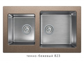 Мойка комбинированная Tolero twist TTS-840 Темно-бежевый 823 в Симе - sim.magazin-mebel74.ru | фото