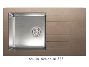 Мойка комбинированная Tolero twist TTS-860 Темно-бежевый 82 в Симе - sim.magazin-mebel74.ru | фото