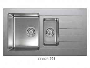 Мойка комбинированная Tolero twist TTS-890 Серый 701 в Симе - sim.magazin-mebel74.ru | фото