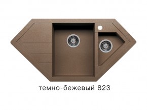 Мойка кварцевая Tolero R-114 Темно-бежевый 823 в Симе - sim.magazin-mebel74.ru | фото