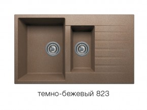 Мойка кварцевая Tolero R-118 Темно-бежевый 823 в Симе - sim.magazin-mebel74.ru | фото