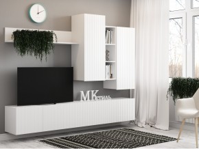 Стенка НМ-001 Сканди МДФ фасад белый в Симе - sim.magazin-mebel74.ru | фото